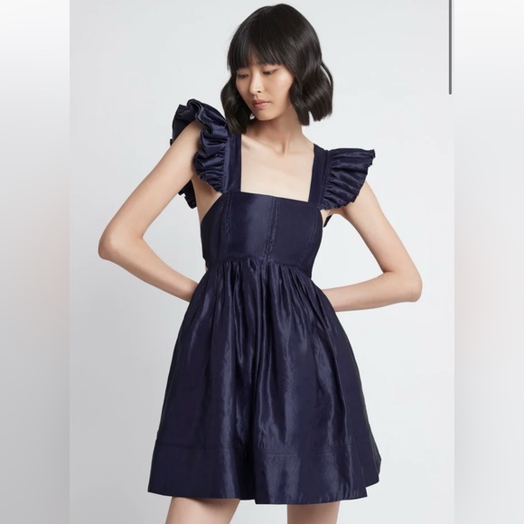 AJE Revitalise Frill Mini Dress, size 0 ( Aus6) Brand new - Picture 5 of 10